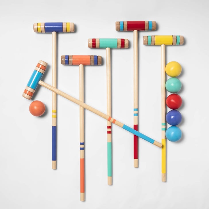 Kids' Croquet Lawn Sports Set The Best Backyard Toys For Kids 2021