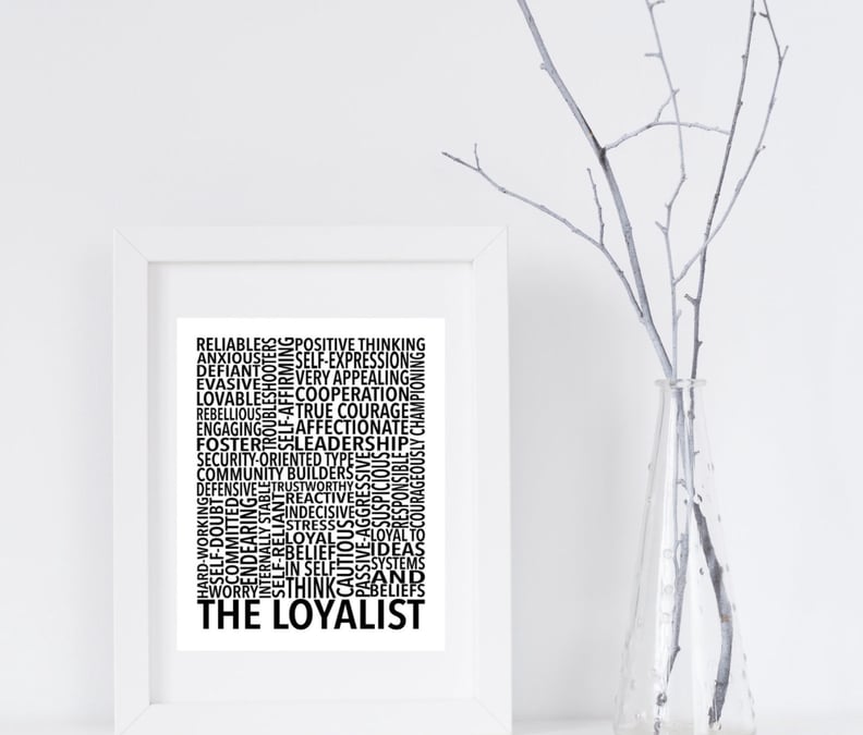 Enneagram Type Six The Loyalist Digital Print