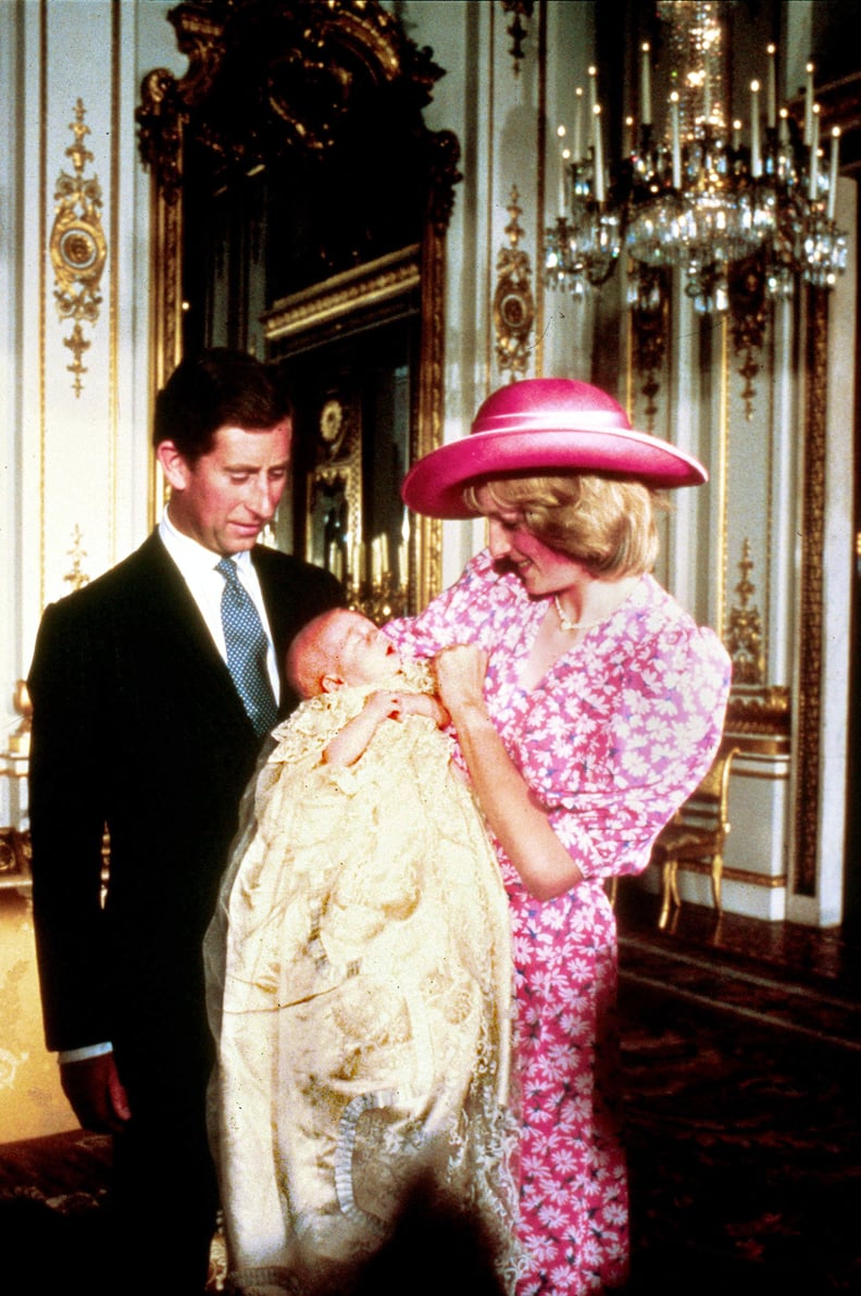 Prince William's Christening Diana