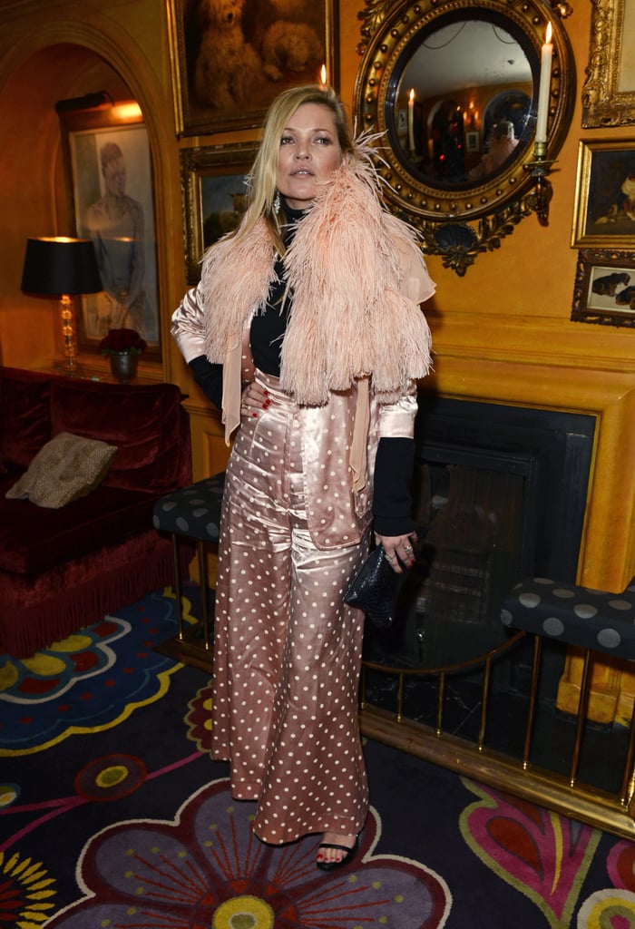 Kate commanded the room in a pink ensemble.