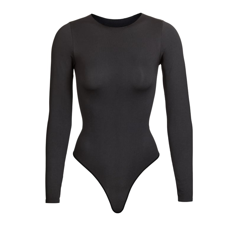 SKIMS Bodysuit- SEAMLESS SCULPT THONG BODYSUIT Black - $50 (26% Off Retail)  - From Karina