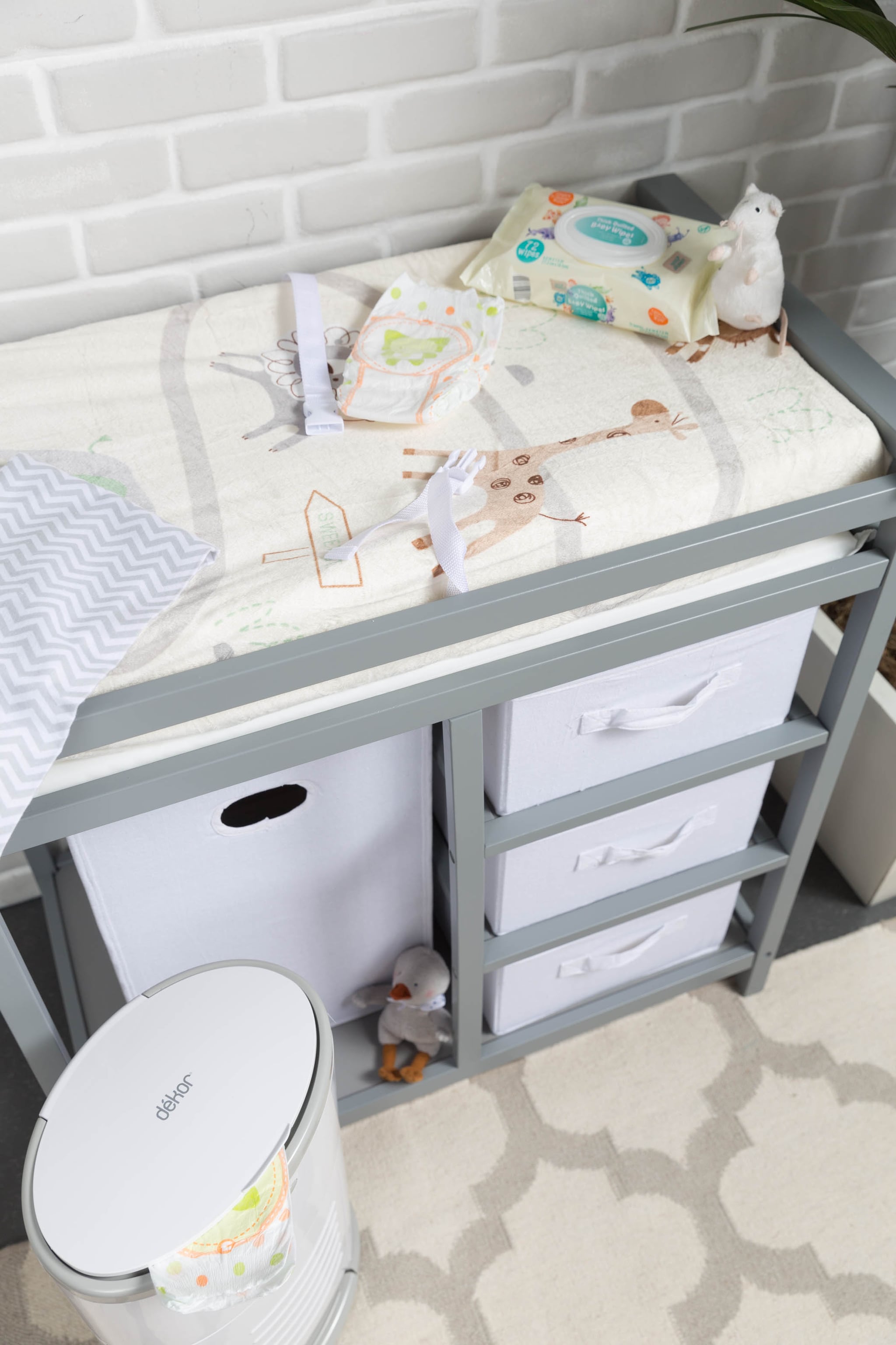 aldi nursery changing unit