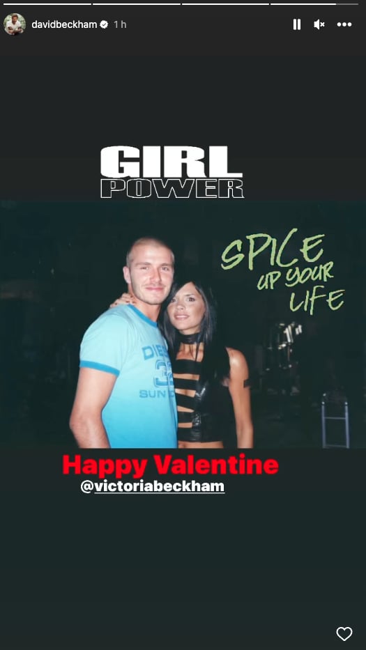Victoria and David Beckham Celebrate Valentine's Day