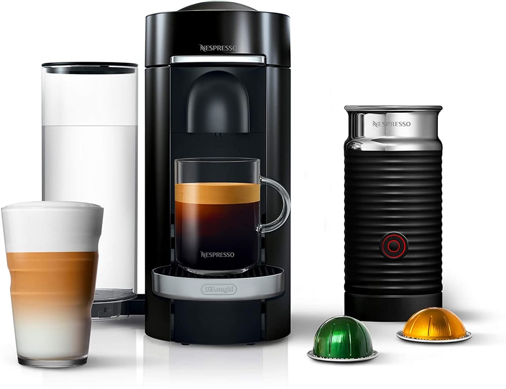 Best Espresso Mahine For Home: Nespresso Vertuo Plus Deluxe Coffee and Espresso Maker by De'Longhi