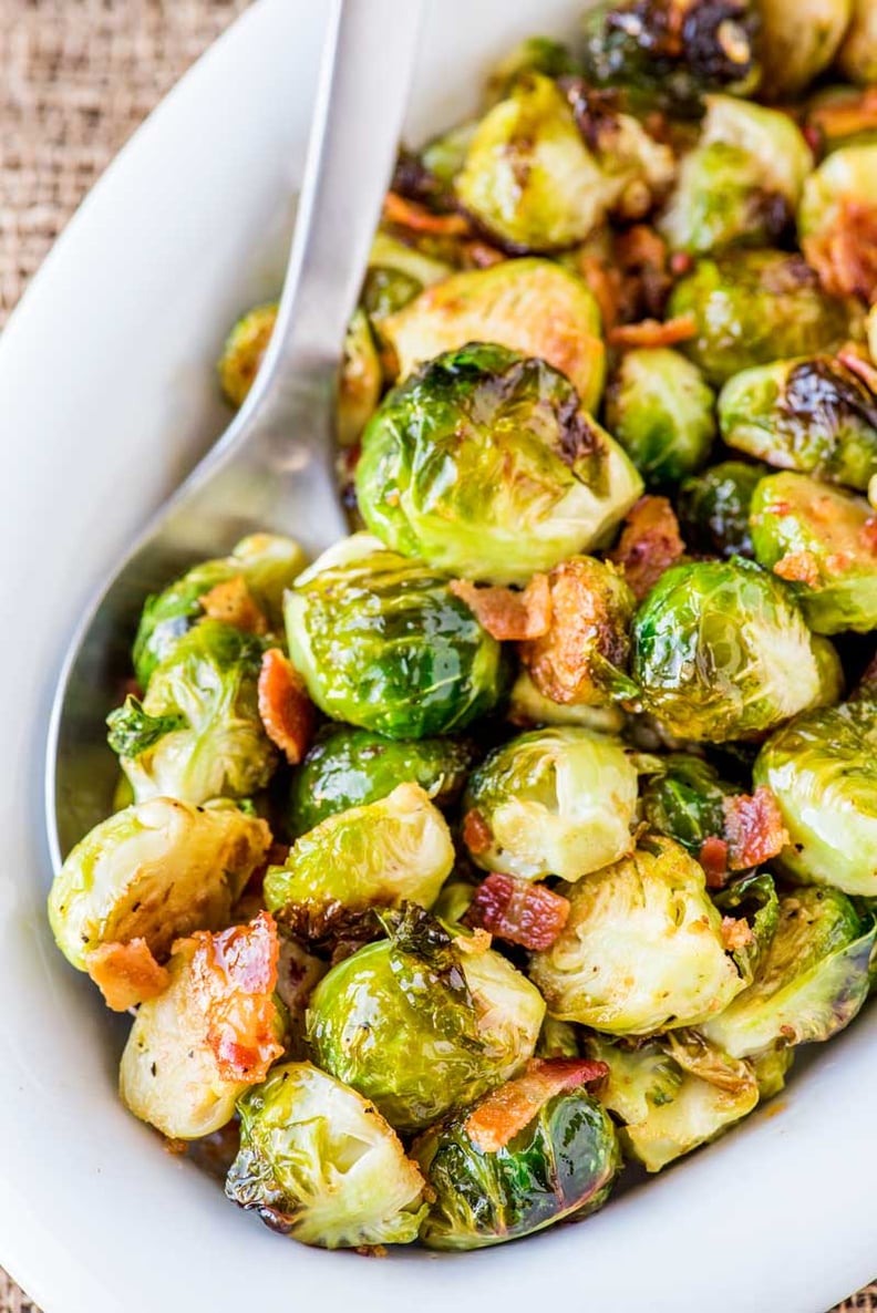 Roasted Brussels Sprouts and Bacon