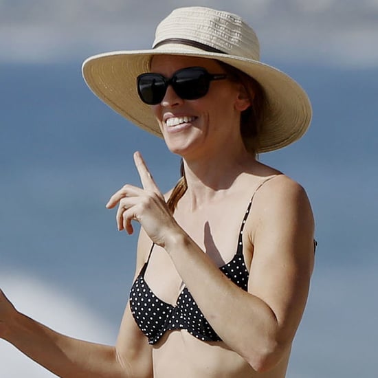 Hilary Swank in a Bikini With Laurent Fleury | Pictures