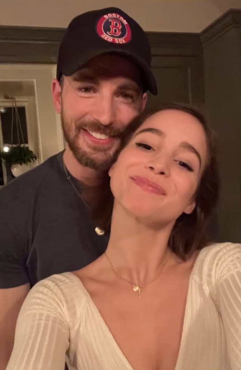 Pictures of Chris Evans and Alba Baptista