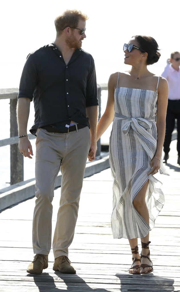 Meghan Markle's Linen Midi Dress