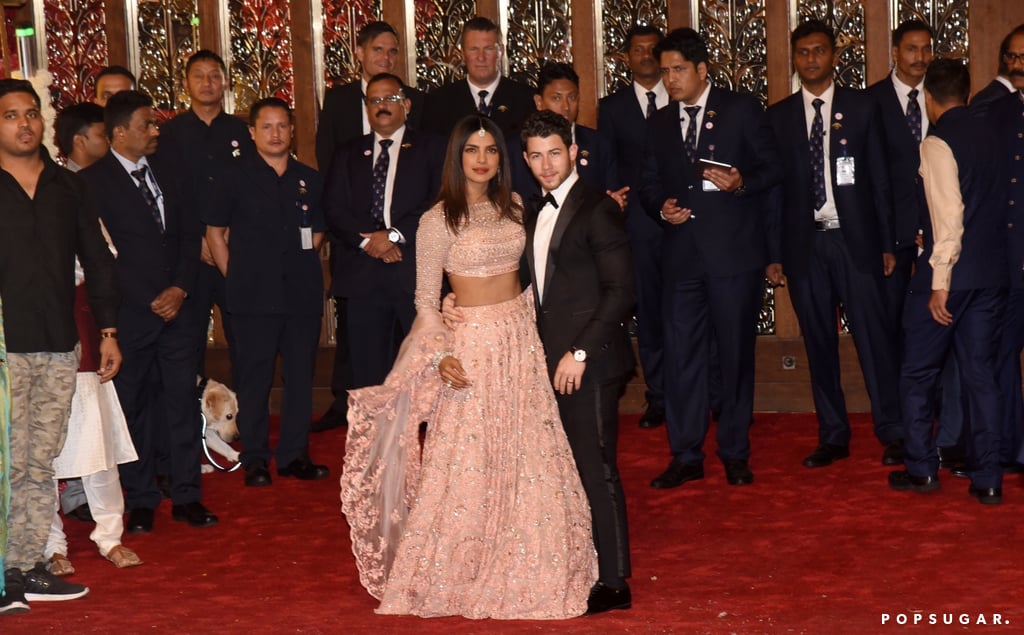 Nick Jonas and Priyanka Chopra at Isha Ambani's Wedding