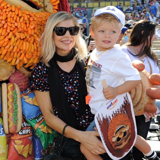 Fergie's Son Axl Dancing to Justin Timberlake Video 2016