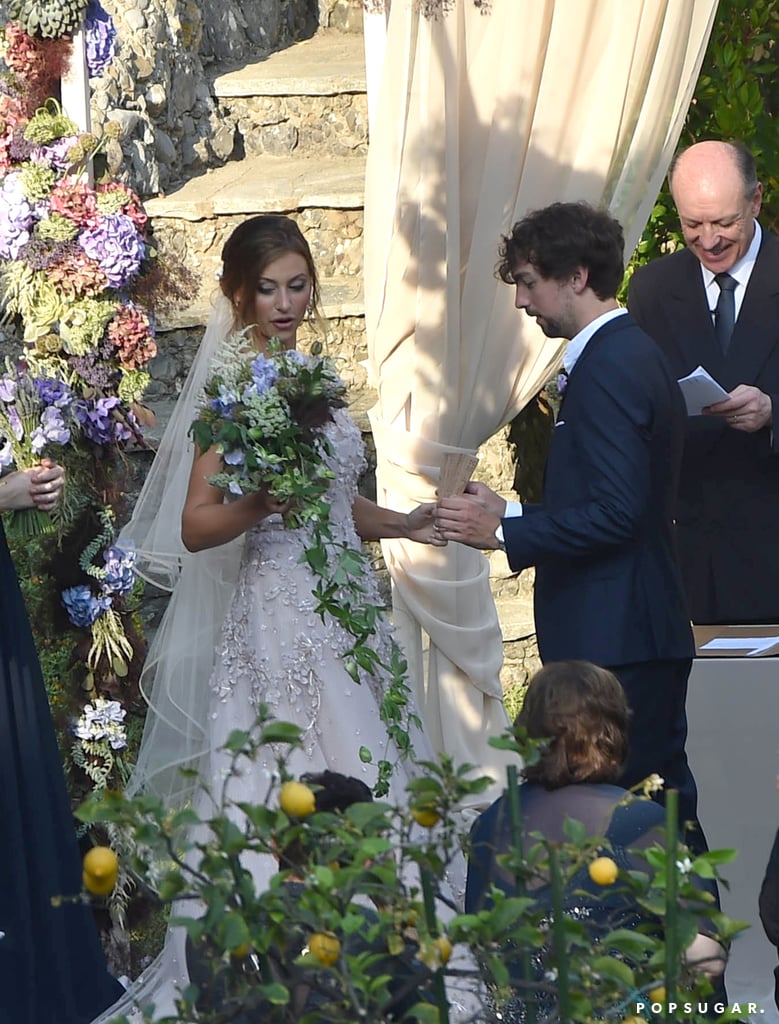 Alyson Michalka's Wedding in Portofino, Italy June 2015