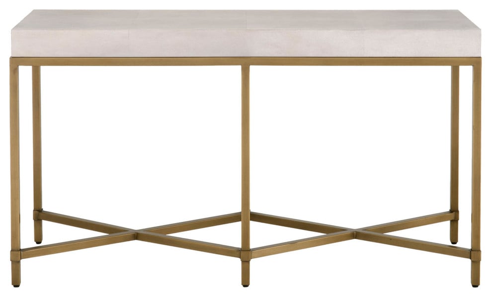 Madeline: Strand Shagreen Console Table
