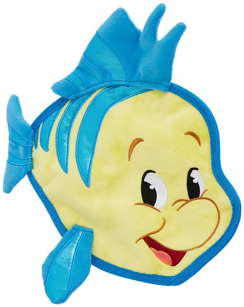 Flounder Flat Plush Squeaky Dog Toy