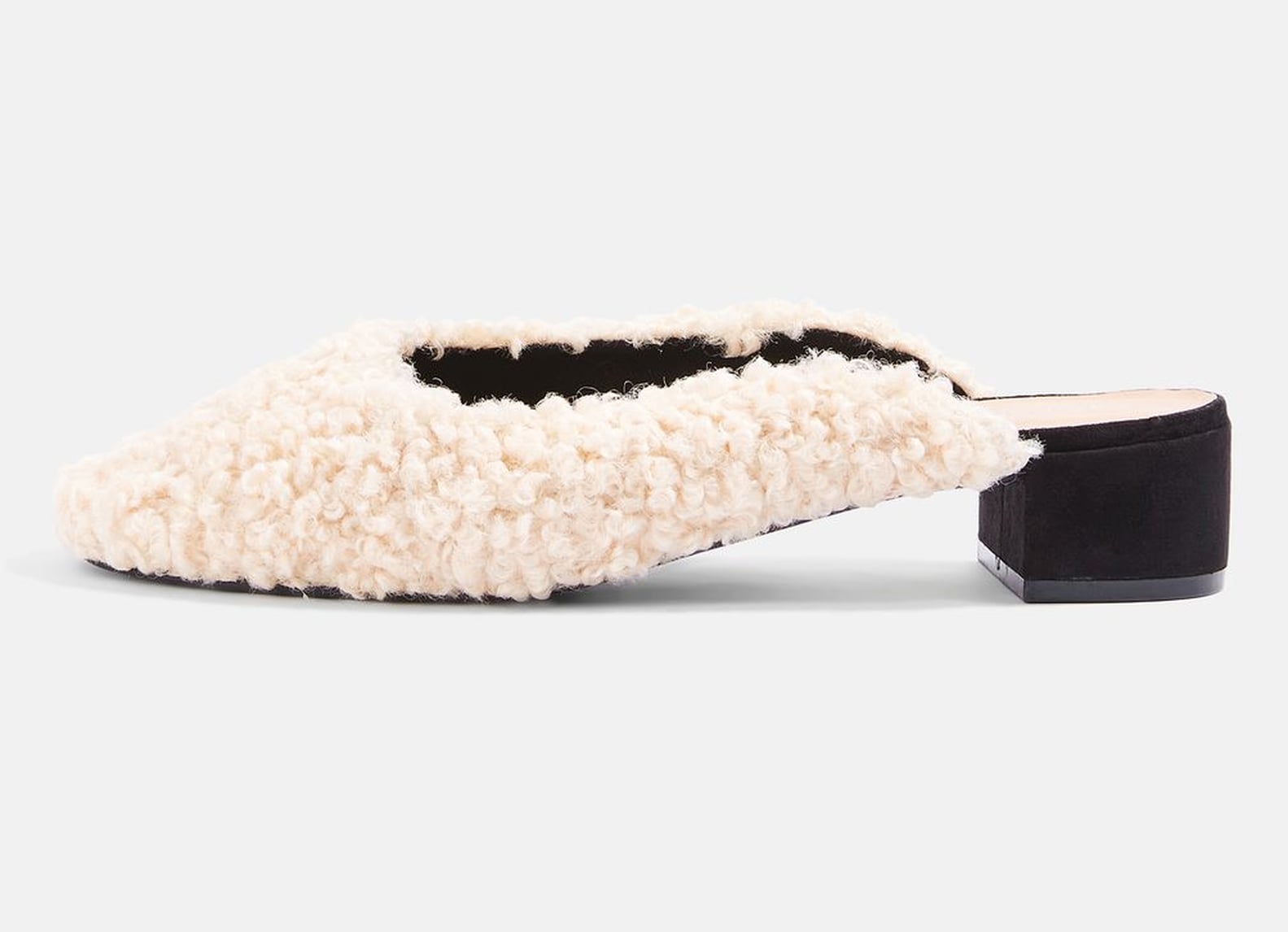 fur mules