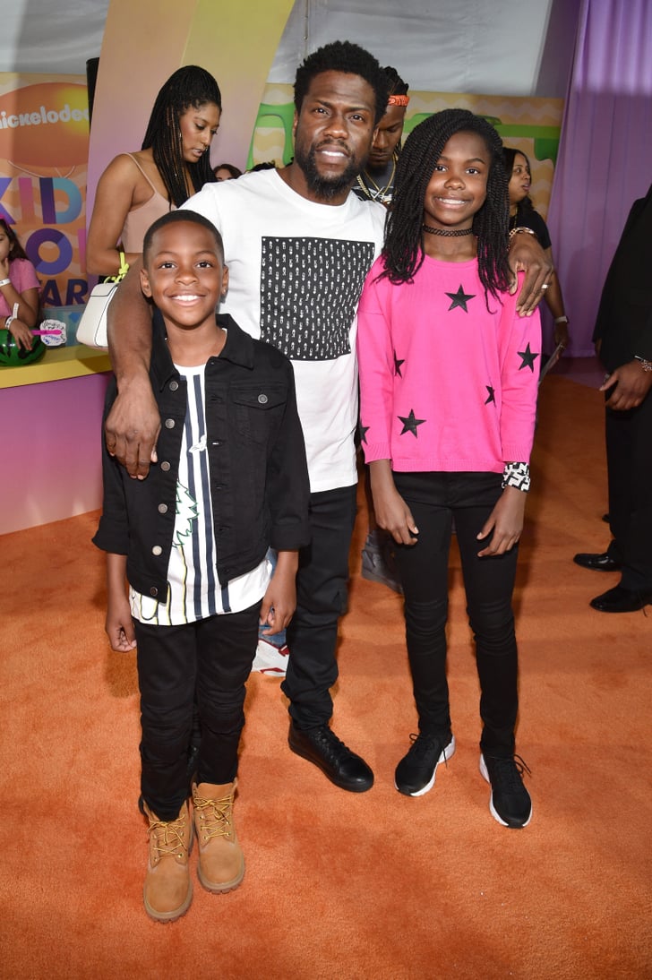 Kevin Hart | Celebrity Families at the 2017 Kids’ Choice Awards