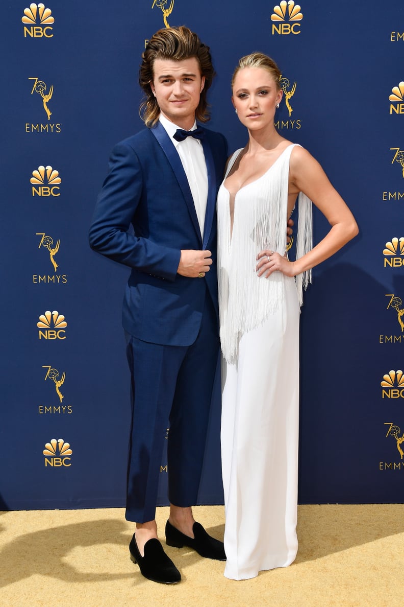 Joe Keery and Maika Monroe