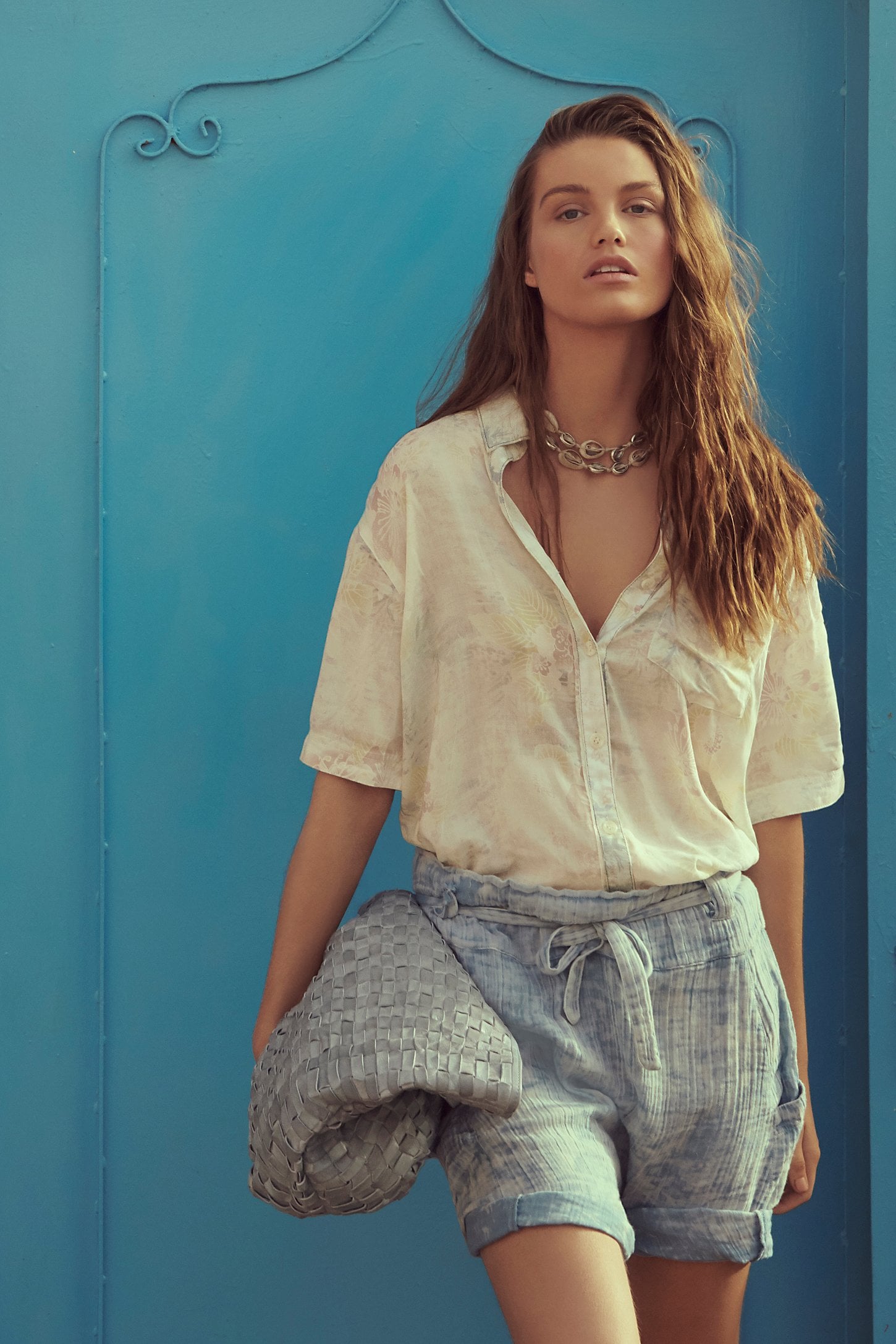 We The Free Share Good Vibes Buttondown Free People S Stunning Spring Clothes Are Perfect For Vacations And Everywhere Else In Life Popsugar Fashion Photo 7