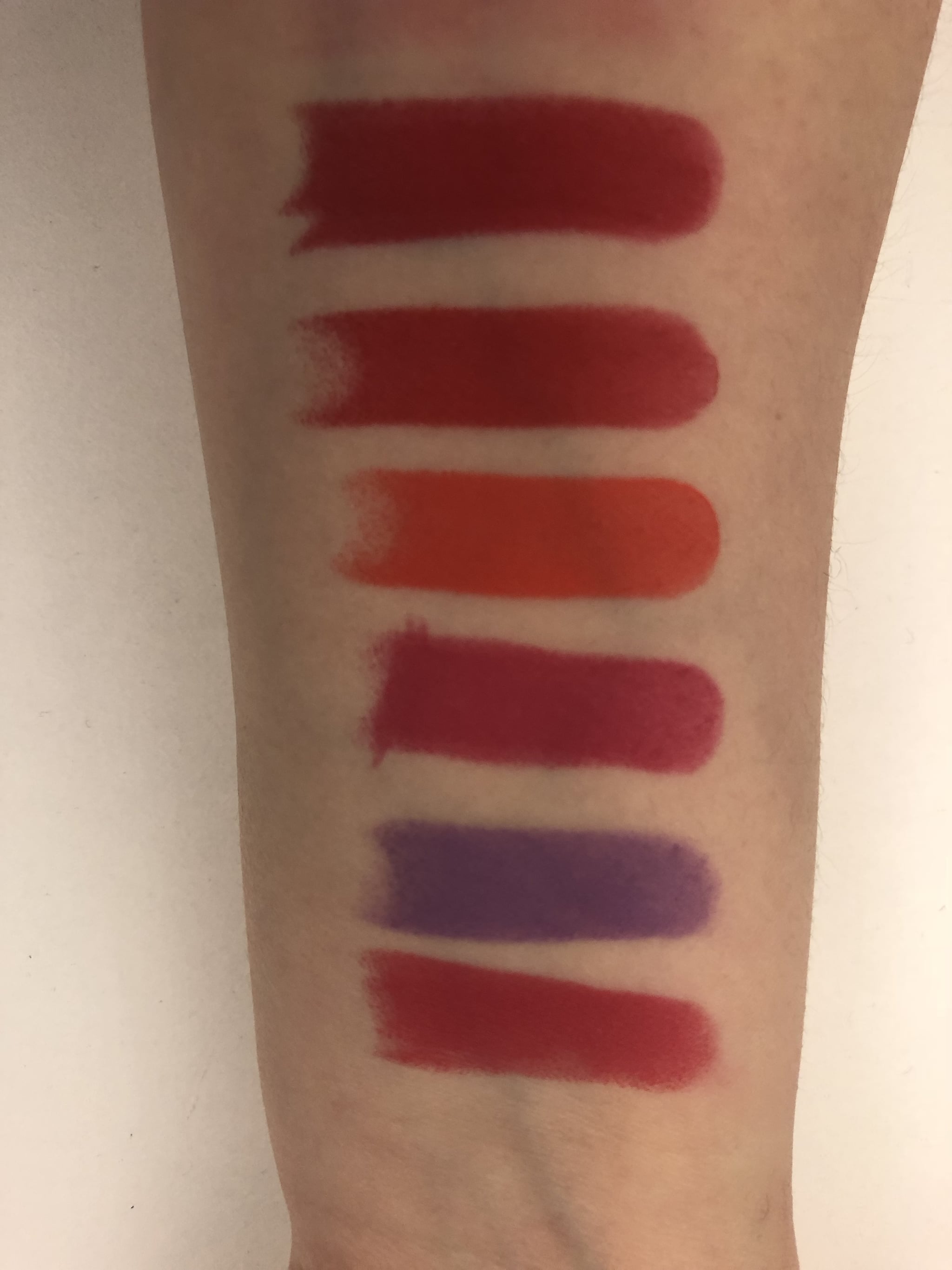 Zara Ultimatte Lipstick Swatches 