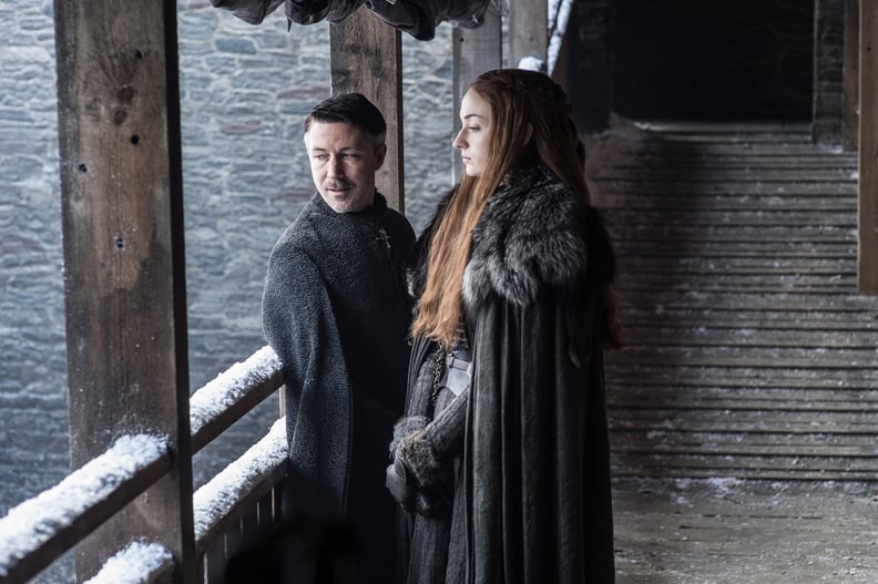 Littlefinger and Sansa Stark