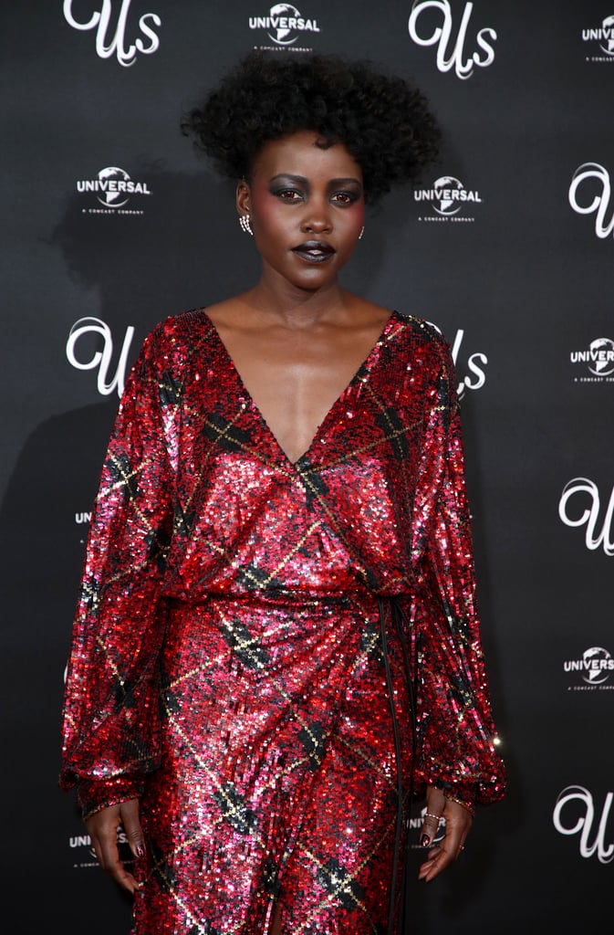 Lupita Nyong'o, Winston Duke at Us Screening in London 2019