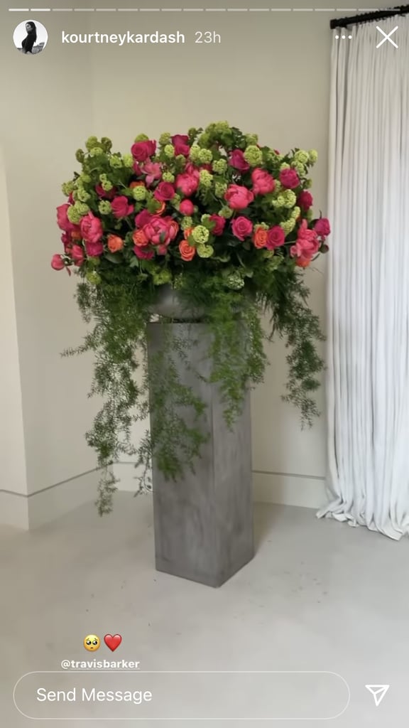 Travis Barker's Mother's Day Gift For Kourtney Kardashian POPSUGAR