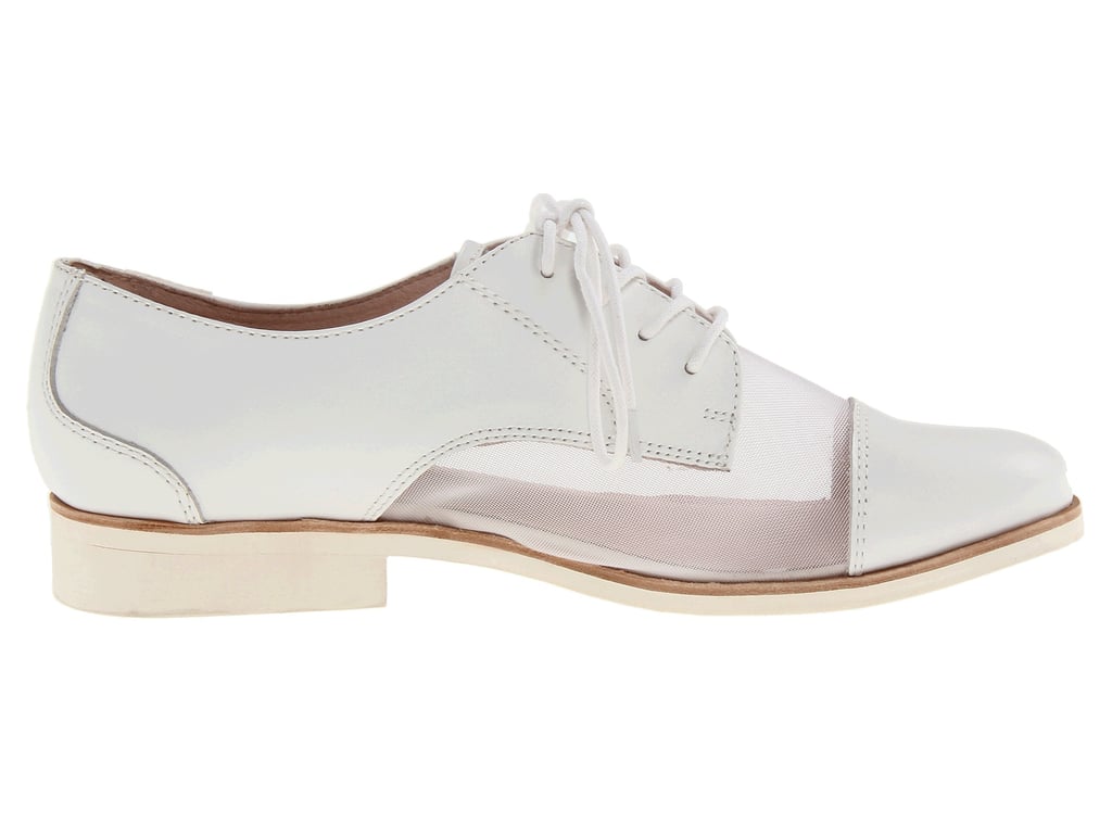 Bass White Sheer Tavi Lace-Up Oxfords ($67)