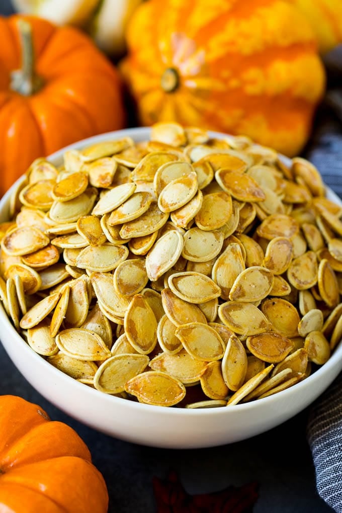 Roasted Pumpkin Seeds | Best Fall Appetizer Recipes | POPSUGAR Food Photo 32