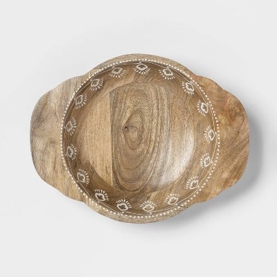 Cravings by Chrissy Teigen Mango Wood Serving Bowl