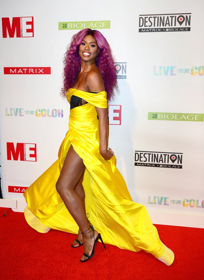 ORLANDO, FLORIDA - JANUARY 19: Laverne Cox attends Matrix Destination 2020 at Rosen Shingle Creek Hotel on January 19, 2020 in Orlando, Florida. (Photo by Gerardo Mora/Getty Images)