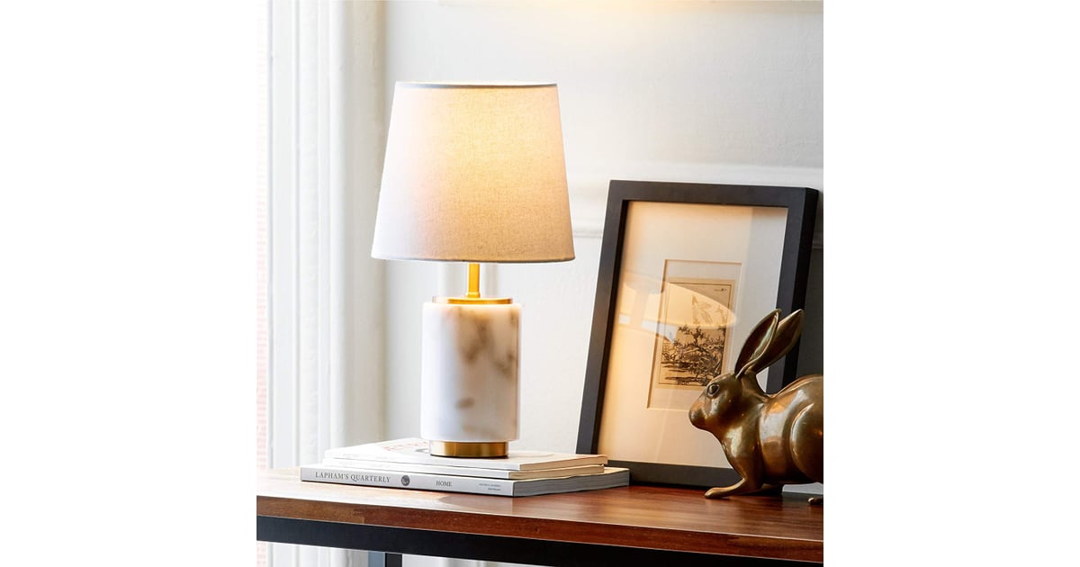 Rivet Mid Century Modern Marble Table Decor Lamp | Best Home Decor From Amazon | POPSUGAR Home ...