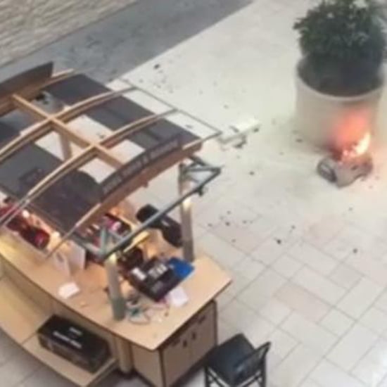 Hoverboard Explodes in Crowded Mall