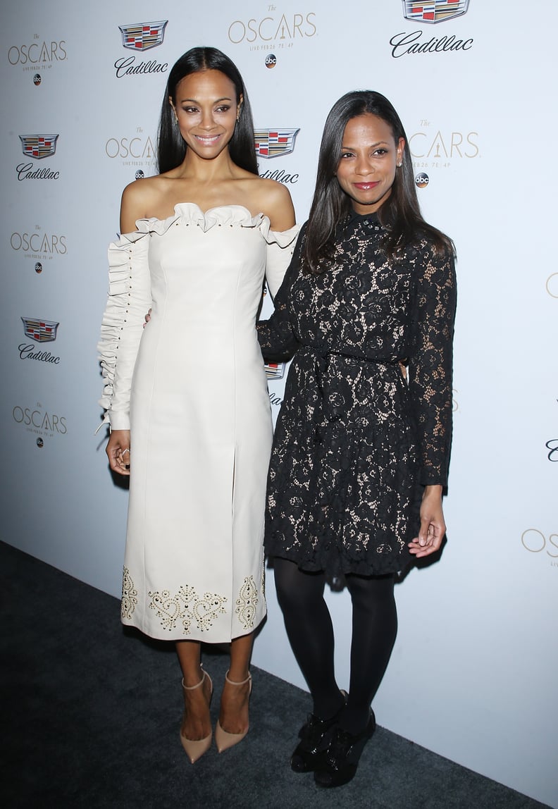 Zoe and Mariel Saldana