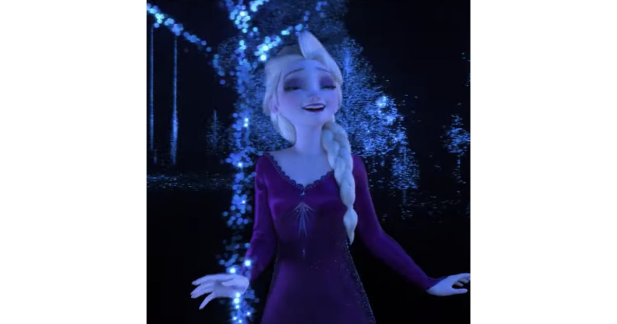 Watch Elsa Sing Frozen 2 S Into The Unknown Video Popsugar