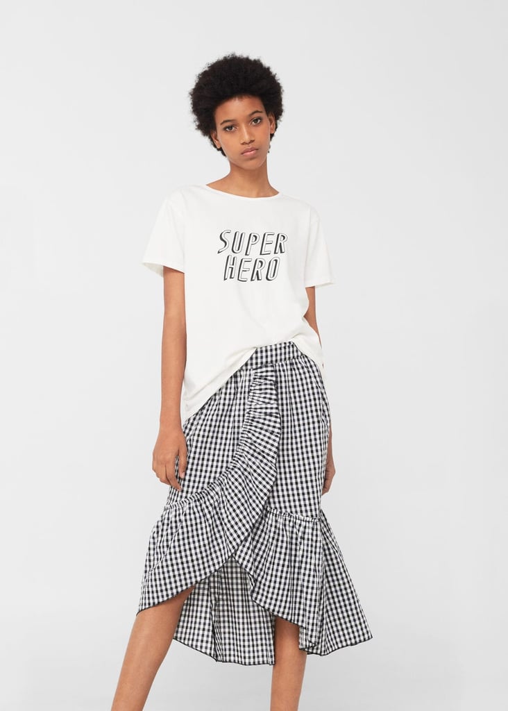 Mango Message Cotton T-Shirt