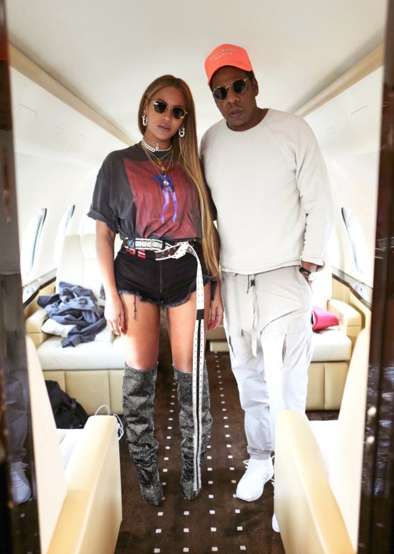 Beyonce Saint Laurent Boots POPSUGAR Fashion