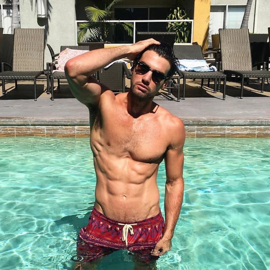 Hot Guy in a Pool