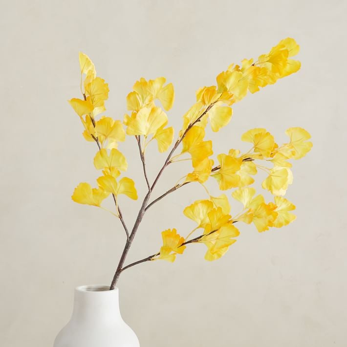 Faux Gingko Branch