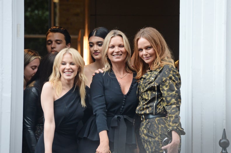 Kylie Minogue, Kate Moss, and Stella McCartney