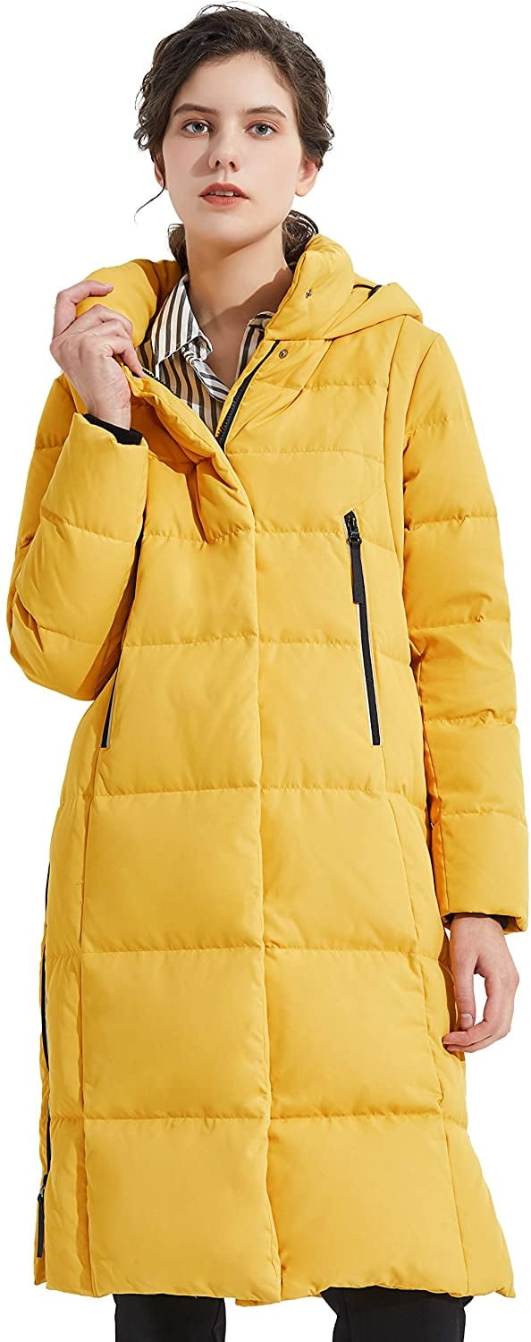 For a Sunny Pop: Orolay Hooded Puffer Jacket