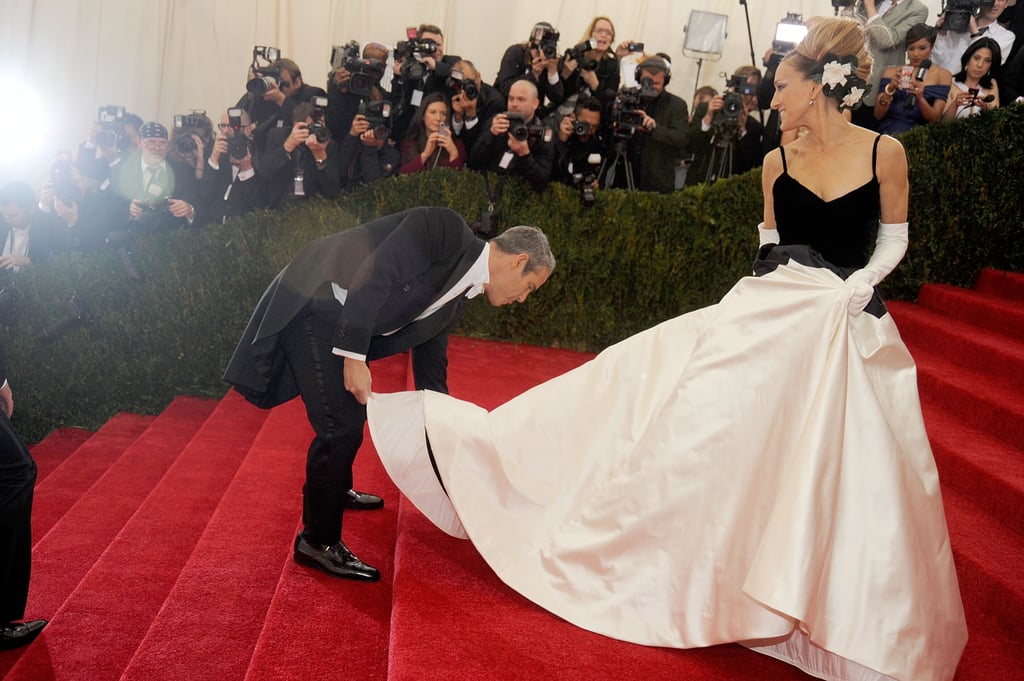 Sarah Jessica Parker in Oscar de la Renta at the 2014 Met Gala