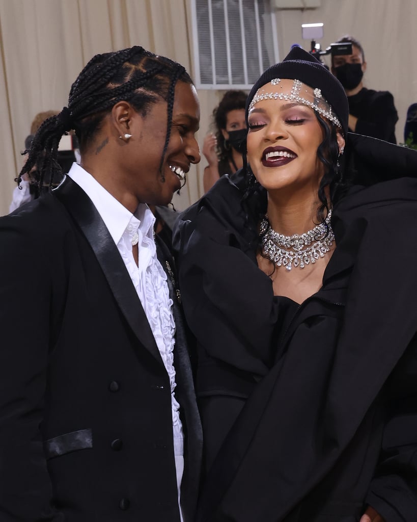 Rihanna and A$AP Rocky Cosy Up at 2021 Met Gala | Photos