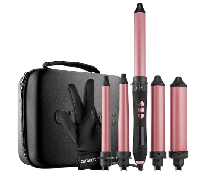 Best Hair Gifts For Beginners: Amika Jack of All Curls Hair Wand Curler Set