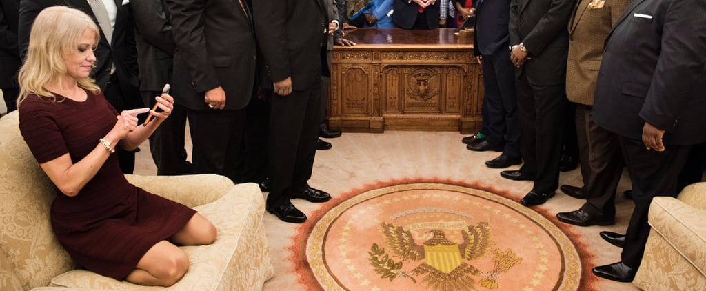 Memes About Kellyanne Conway Sitting in the Oval Office