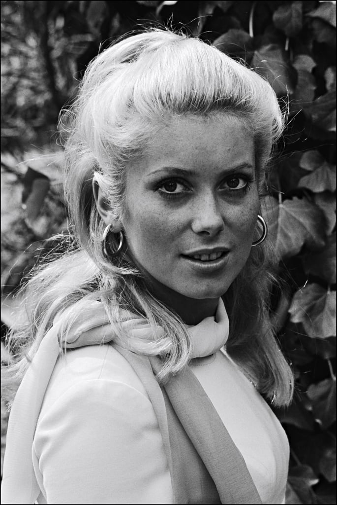 The legendary Catherine Deneuve posed for photos in 1965. Best Old