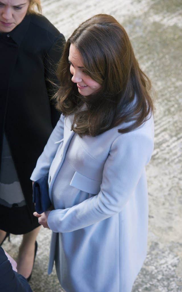 Kate Middleton Pregnant at the Kensington Leisure Center