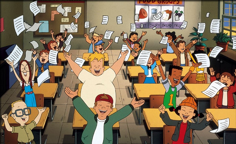 The kids from the cartoon Recess would all be 26 now.