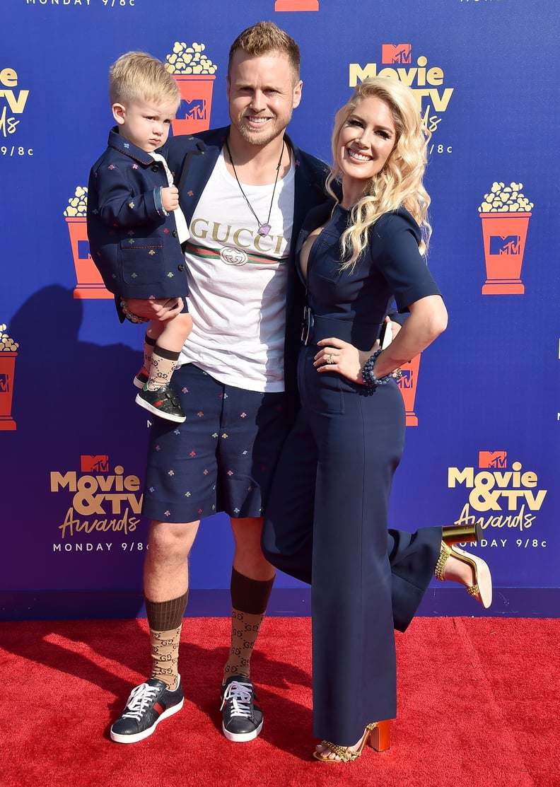 Gunner Pratt, Spencer Pratt, and Heidi Montag at the 2019 MTV Movie and TV Awards