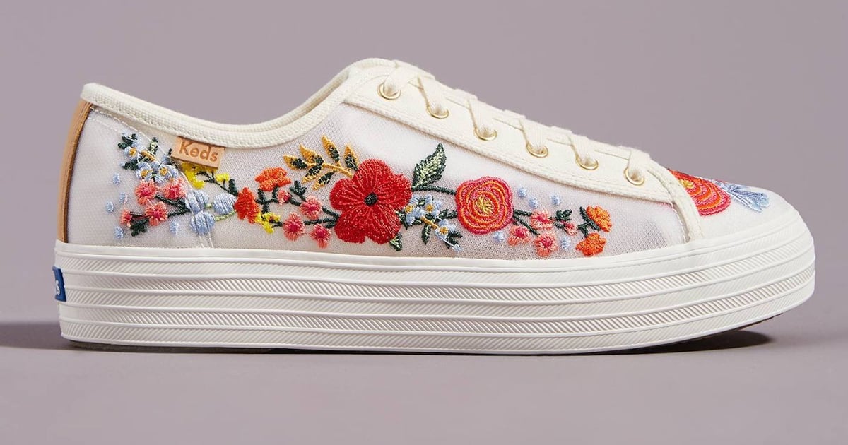 keds floral print sneakers