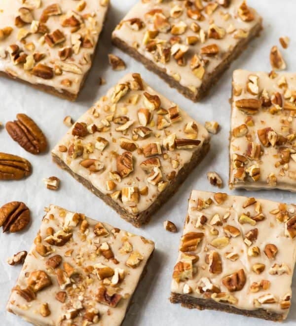 Maple Pecan Blondies