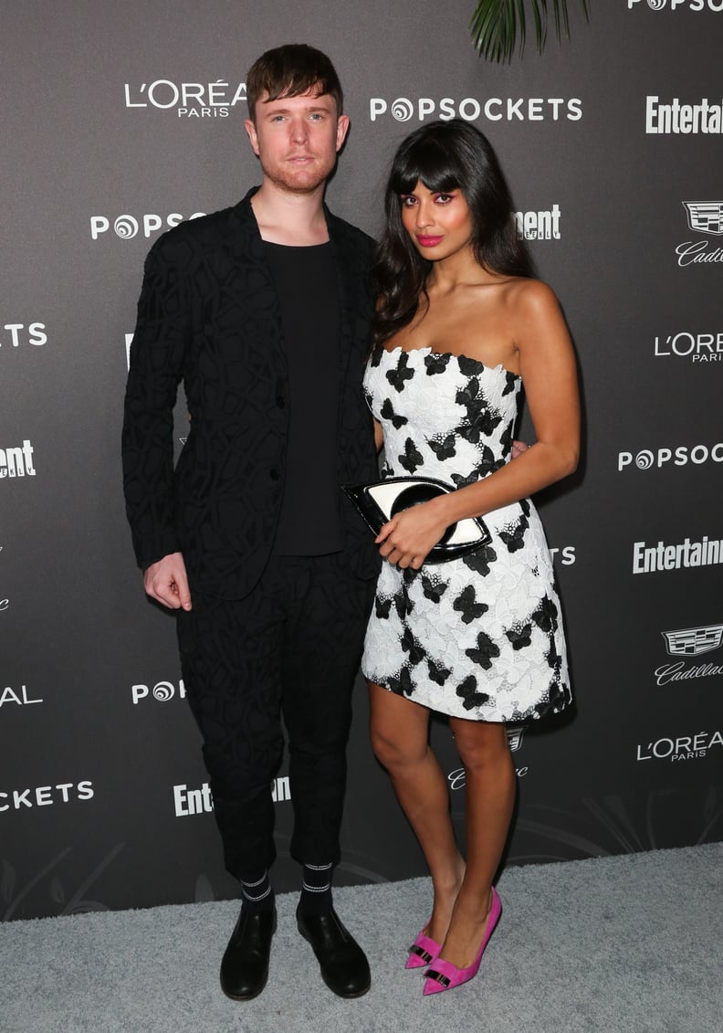 Jameela and James at a 2019 SAG Awards Party